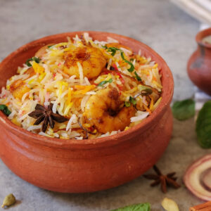 Crevette Biryani