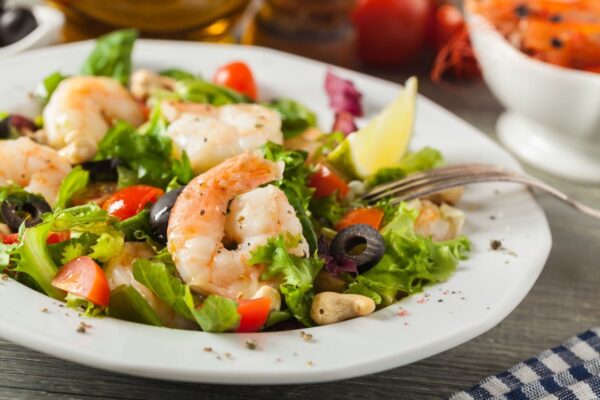Jhinga (Shrimp) Salad