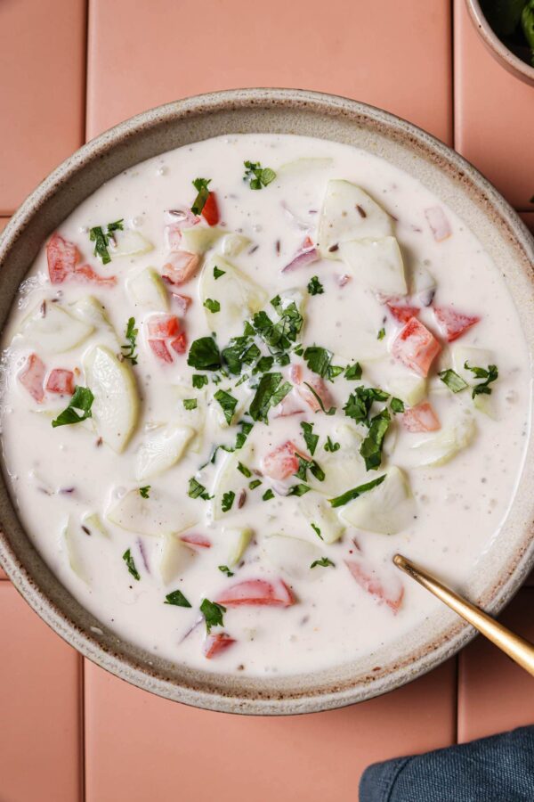 Vegetable Raita